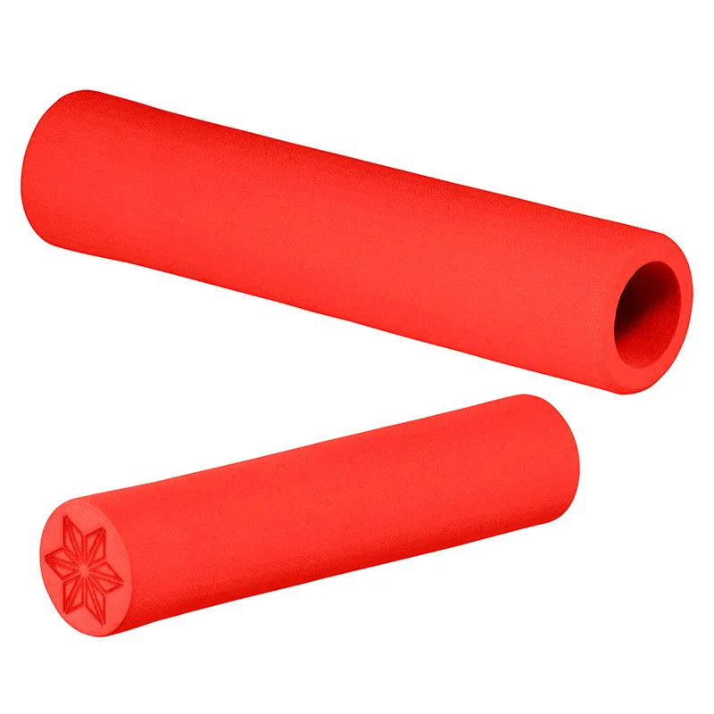 Manopole Supacaz in schiuma SupaLite ultraleggera rosse