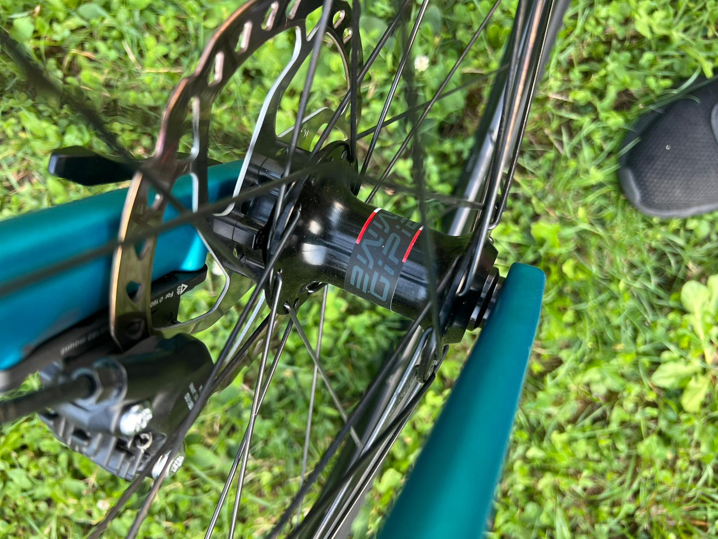 Gravel Bikel ESCAPE taglia L Polini 80Nm 500Wh + 500Wh Blue Reef