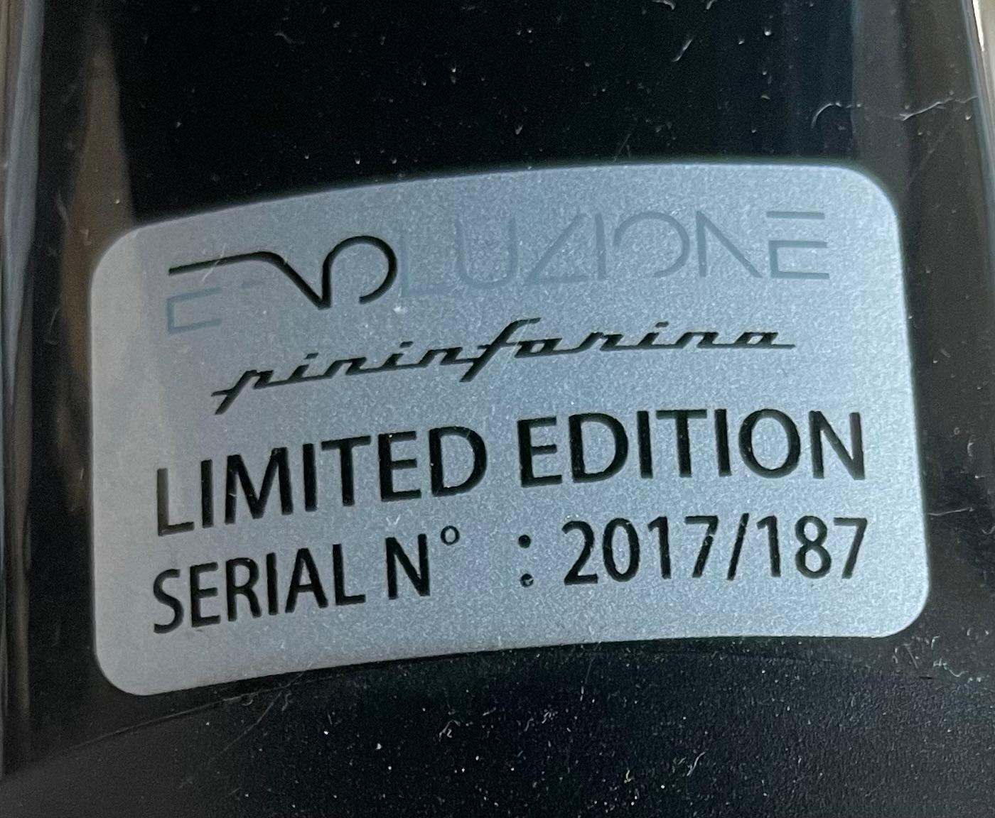E-bike Pininfarina E-EVOLUZIONE Limited Edition