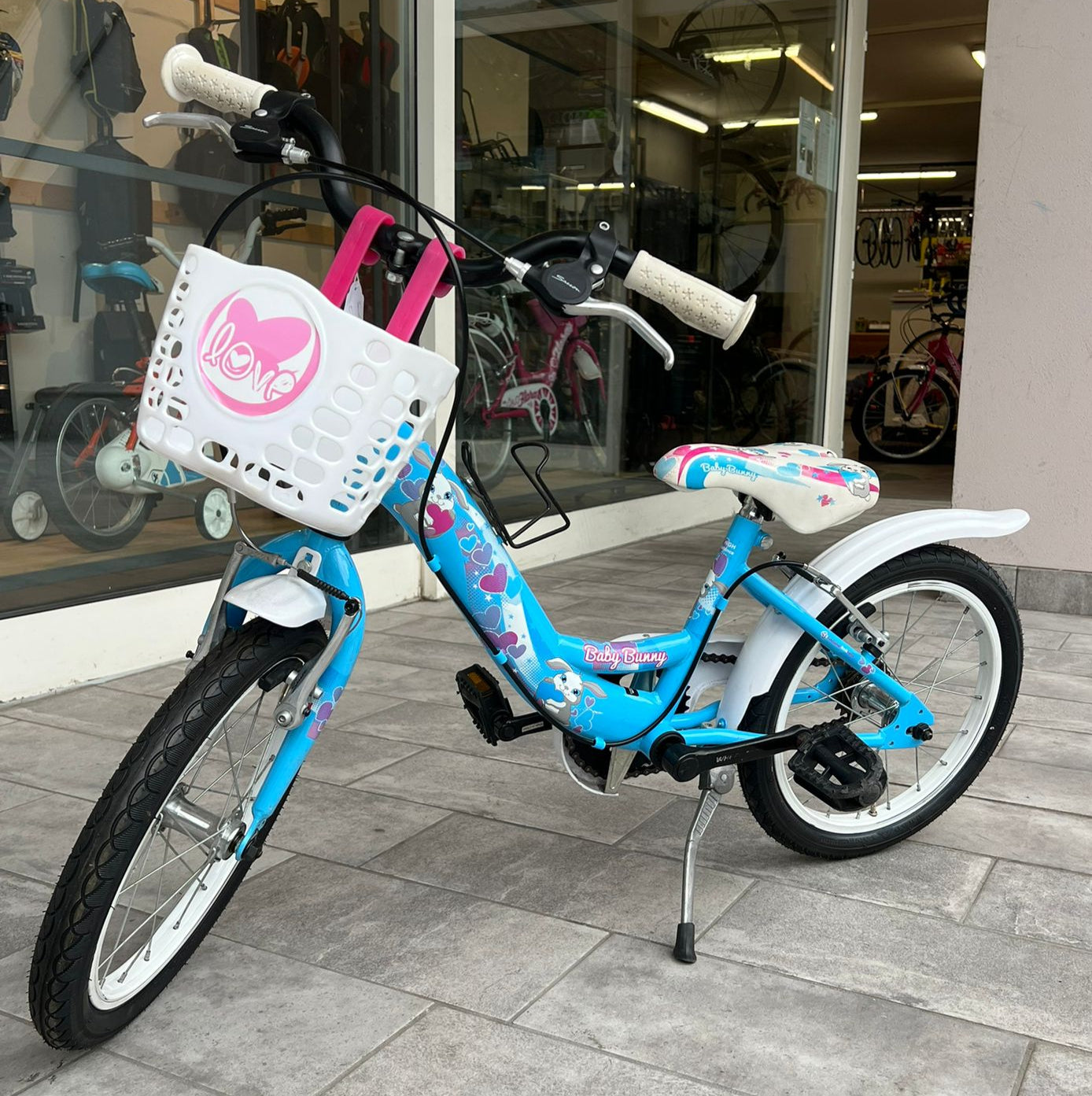 Bici da bambina Baby Bunny 16" 1 velocità (usato garantito)