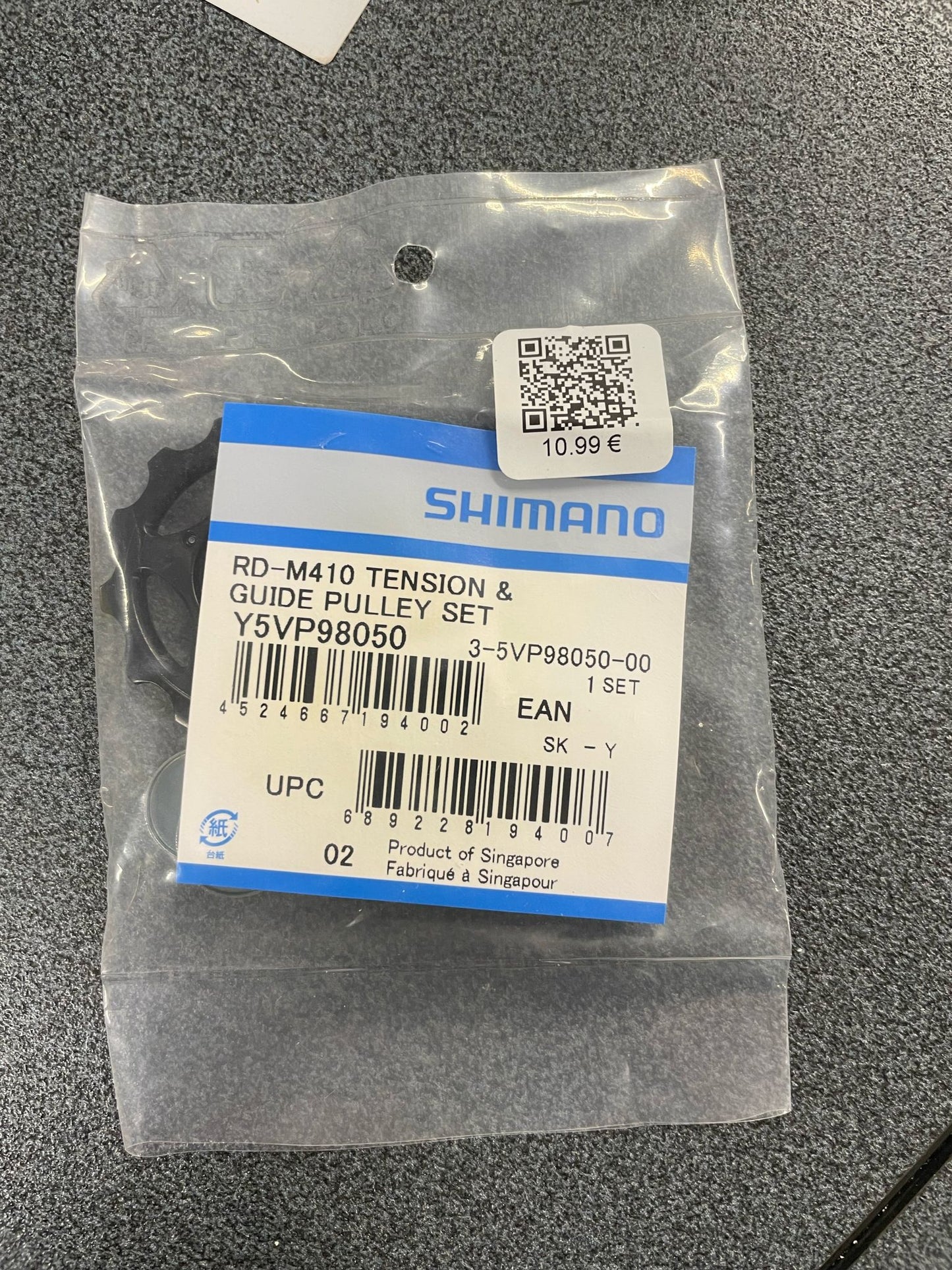Kit pulegge Shimano RD-M410 nere