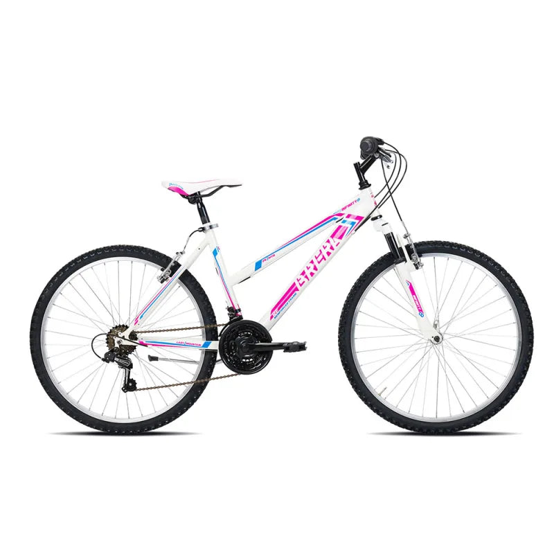 Brera INFINITY 24" 18 velocità acciaio forcella ammortizzata freni V-Brake