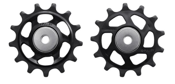 Kit pulegge Shimano RD-M9100/M9120 nero