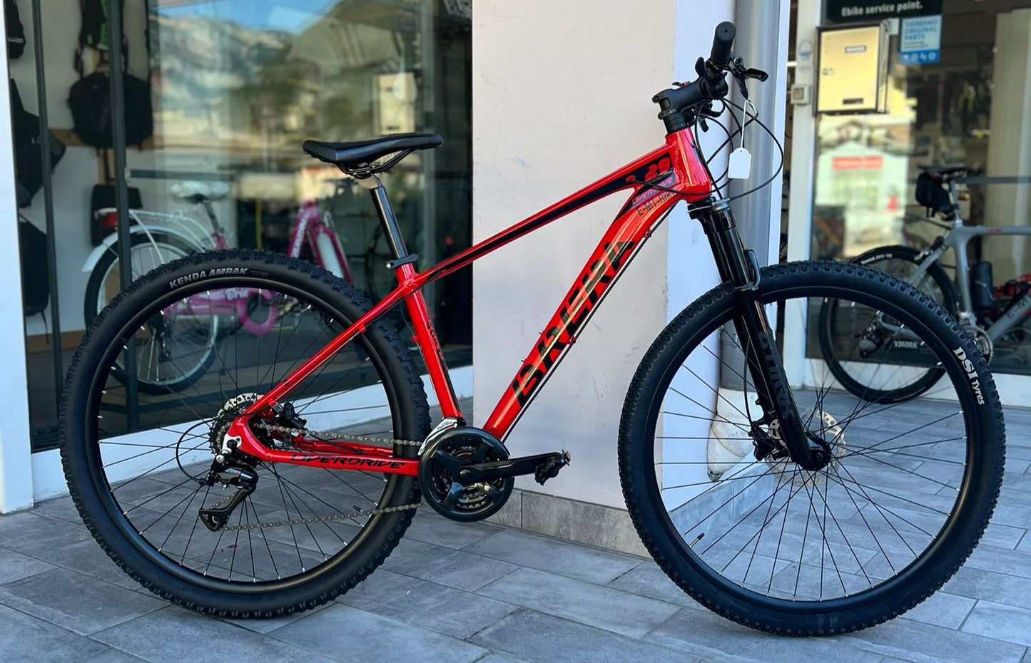 Brera Overdrive 29" 24V taglia 43 alluminio freni idraulici rosso