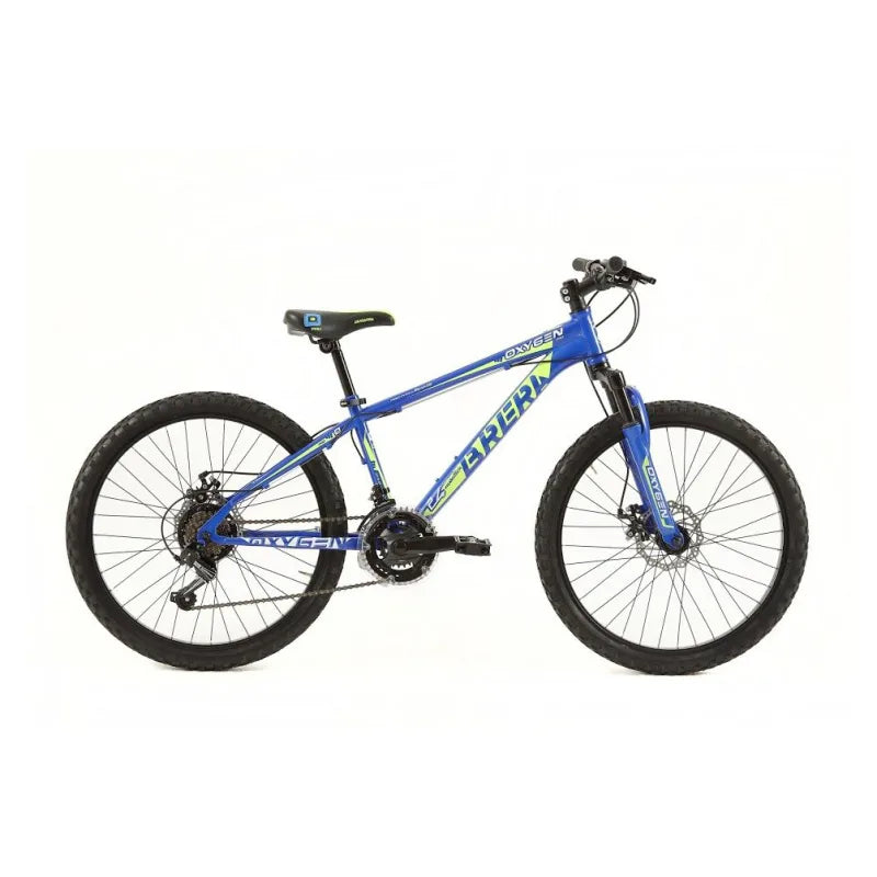 Bici 24" MTB in Acciaio OXYGEN 21V Freni a Disco Meccanico