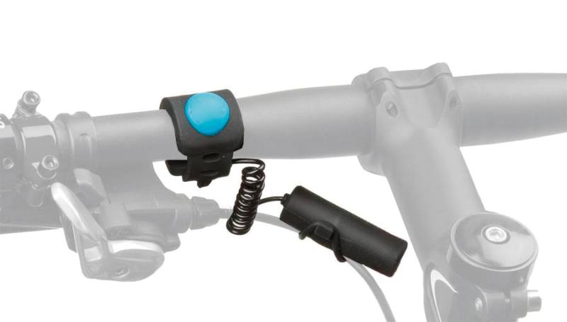 Campanello elettronico M-WAVE BELLECTRIC nero