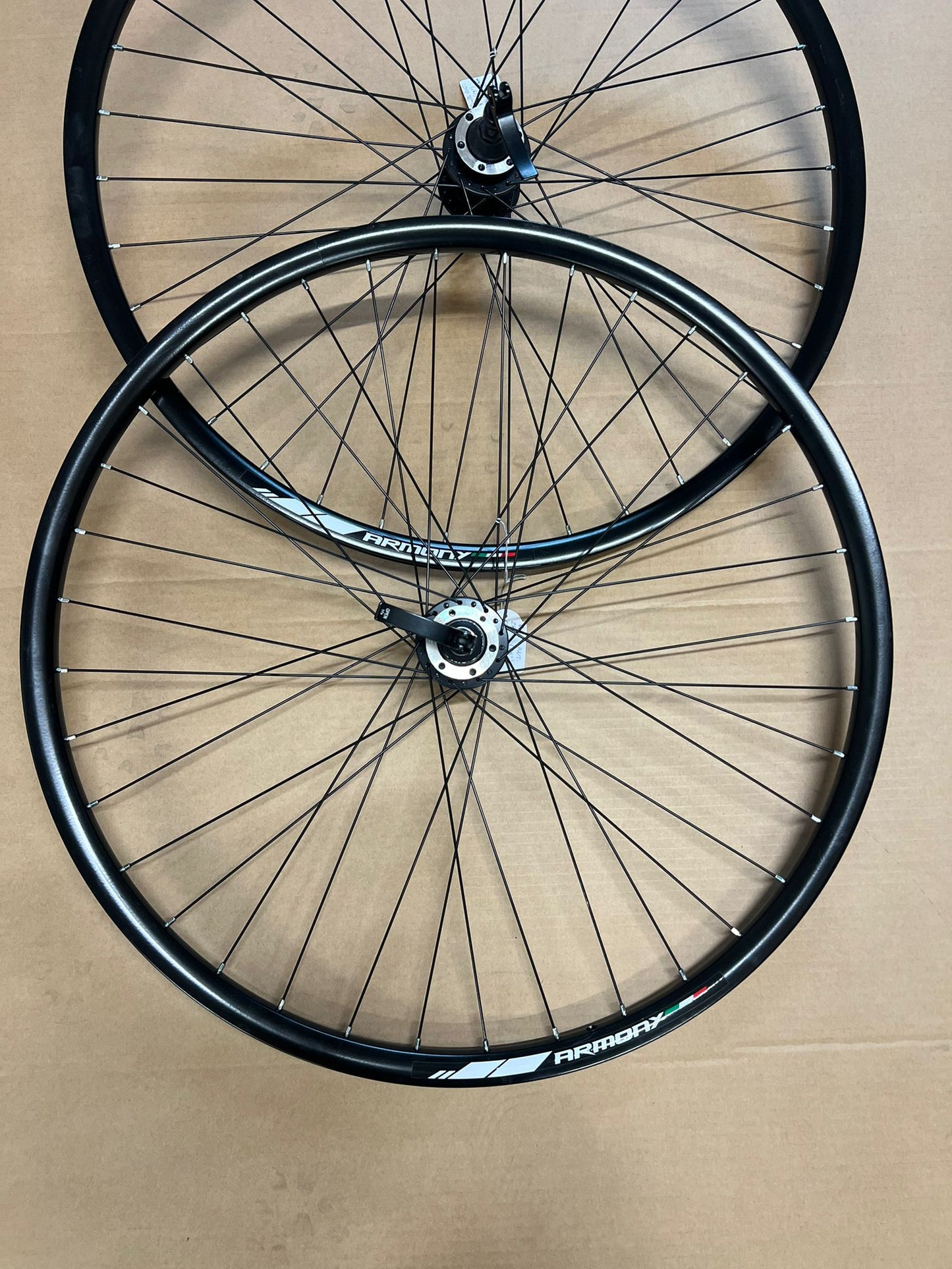 Coppia di ruote city ARMONY 28" Quick Release disco nere (usato garantito)
