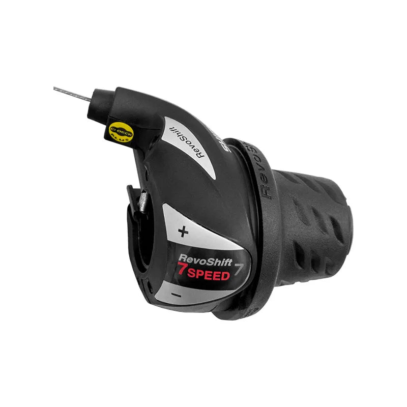Comando cambio Shimano REVOSHIFT 6V destro nero/argento