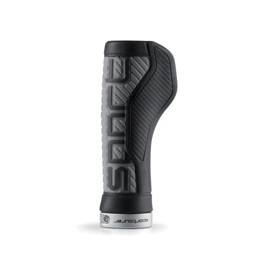 Manopola Selle Italia JAMMY SPORT in gel con rivestimento in spugna nero/grigio