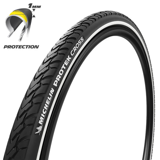 Copertura Michelin 700x40 PROTEK CROSS Tube Type Access Nero/Reflex