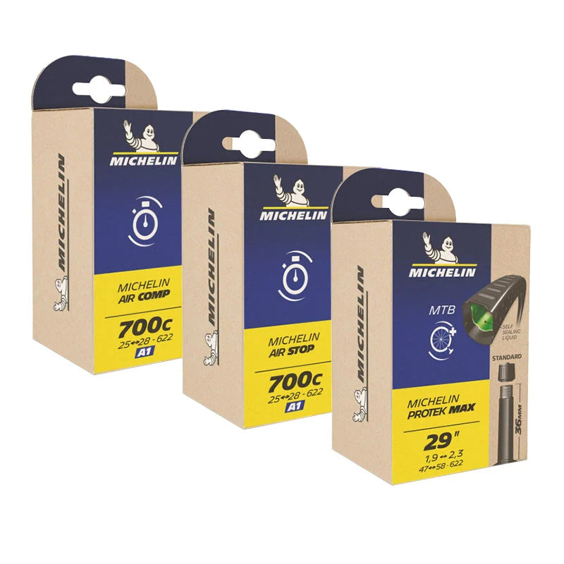 Camera d'Aria Michelin 27,5x1,85-2,4 B4 Valvola Presta 48mm Filettata