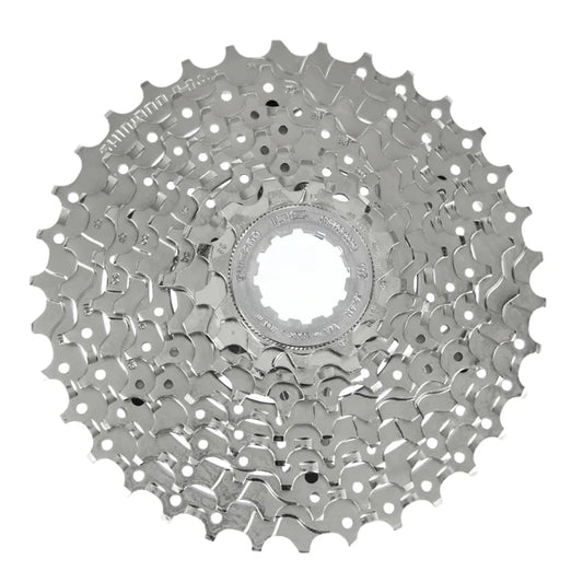 Pacco pignoni a cassetta MTB Shimano ALIVIO HG400 9V denti argento