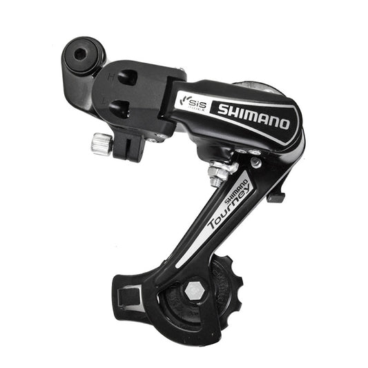Cambio MTB TY21 3x6/7V gabbia lunga nero