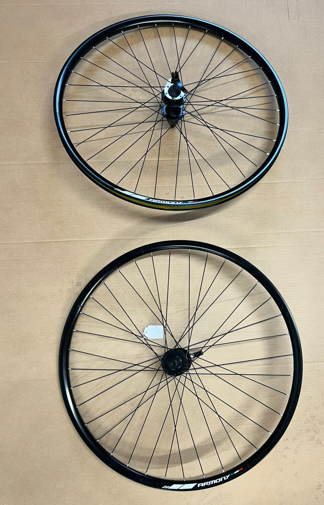 Coppia di ruote city ARMONY 28" Quick Release disco nere (usato garantito)