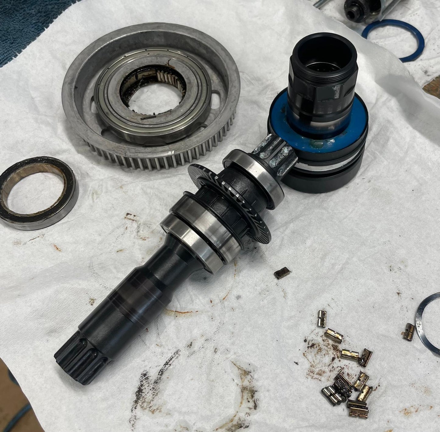 Sostituzione cinghia e revisione motori Brose S ALU