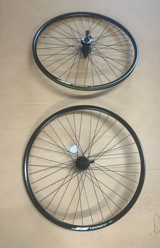 Coppia di ruote city ARMONY 28" Quick Release disco nere (usato garantito)