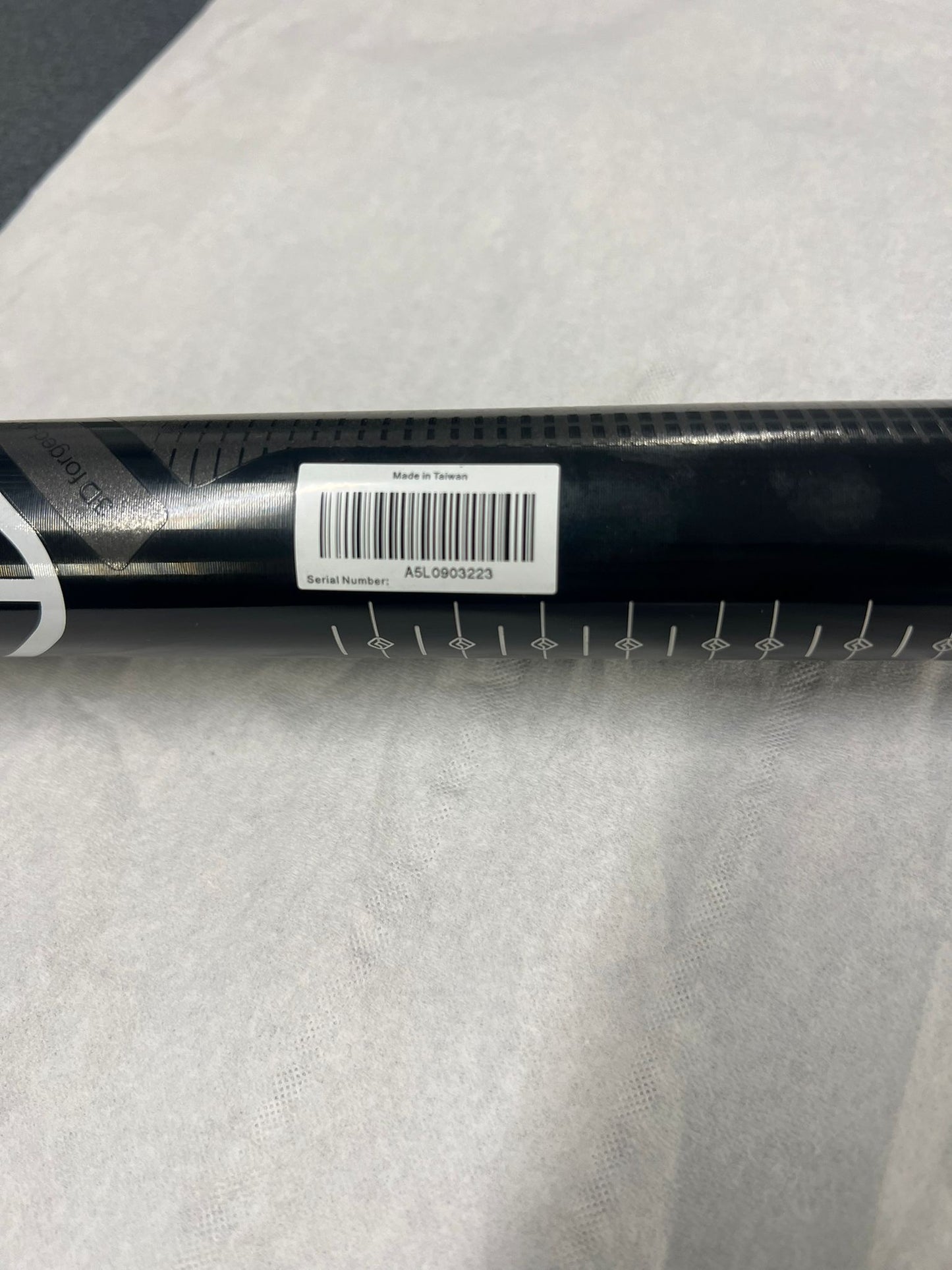 Tubo sella GRAVITY in alluminio 31,6x350mm anodizzato nero