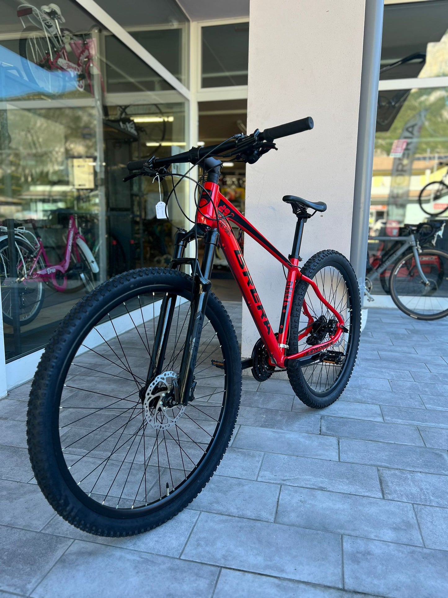 Brera Overdrive 29" 24V taglia 43 alluminio freni idraulici rosso