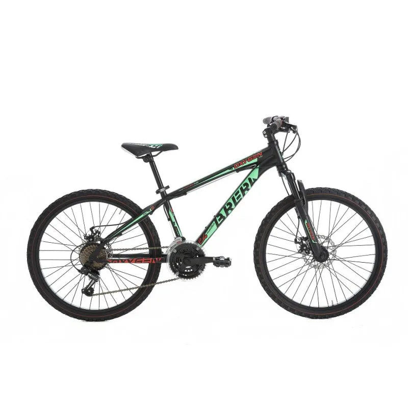 Bici 24" MTB in Acciaio OXYGEN 21V Freni a Disco Meccanico