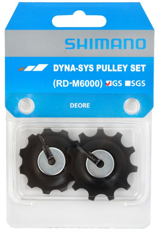 Kit pulegge Shimano RD-M6000 6S Deore nero