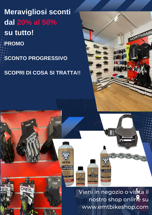 Pacchetto prodotti con sconto progressivo