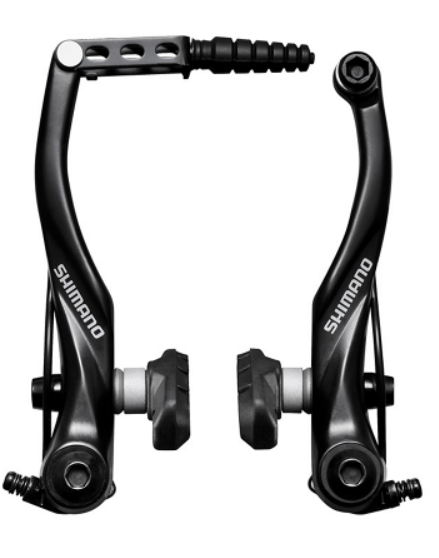 Coppia leve freno V-Brake Shimano BR-T4000 anteriore/posteriore nero