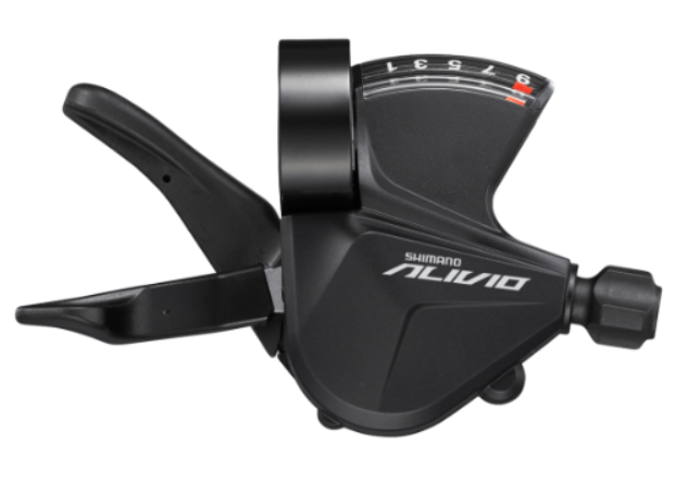 Comando cambio Shimano SLM3100RLSET 9V fascetta on optical gear display
