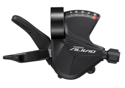 Comando cambio Shimano SLM3100RLSET 9V fascetta on optical gear display
