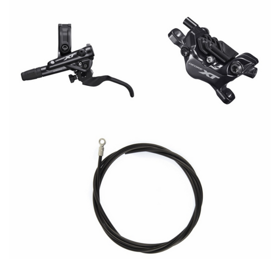 Shimano DEORE XT BL-M8100 + BR-M8120 + tubo kit freno a disco