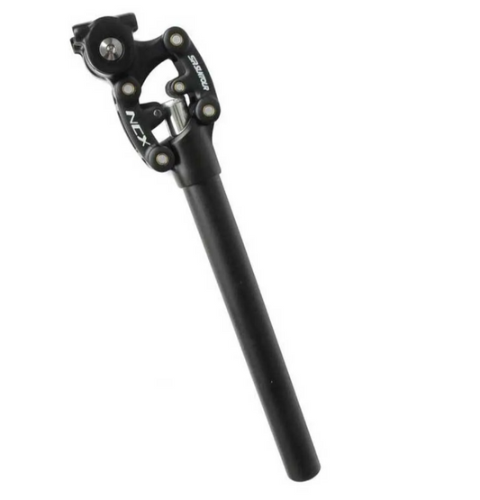 Tubo sella ammortizzato Suntour NCX lunghezza nominla 350mm, diametro 31,6mm, colore nero