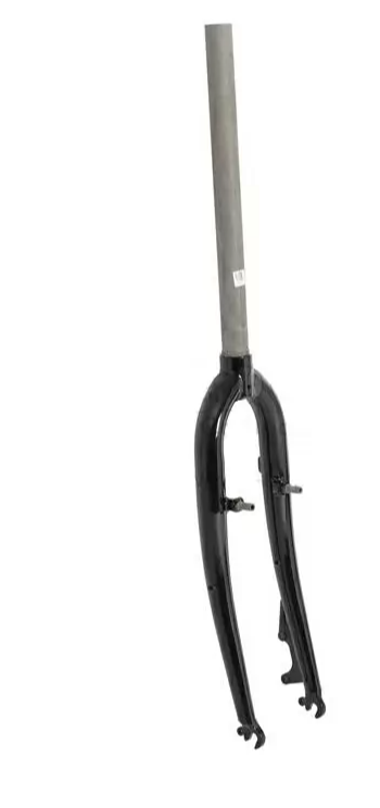 Forcella MTB rigida 1-1/8'' V-Brake/Disc 26'' acciaio