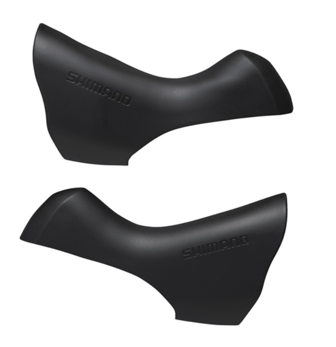Coppia coprileve Shimano ST-6800, ST-5800, ST-4700, ST-4703 nero