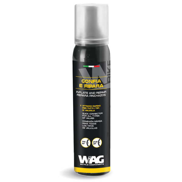 Gonfia e ripara in bomboletta da 75ml a 200ml