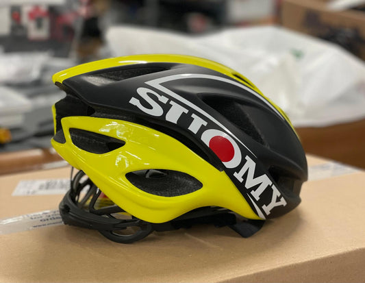 Casco Suomy GLIDER taglia 54-58 alte prestazioni strada nero/giallo