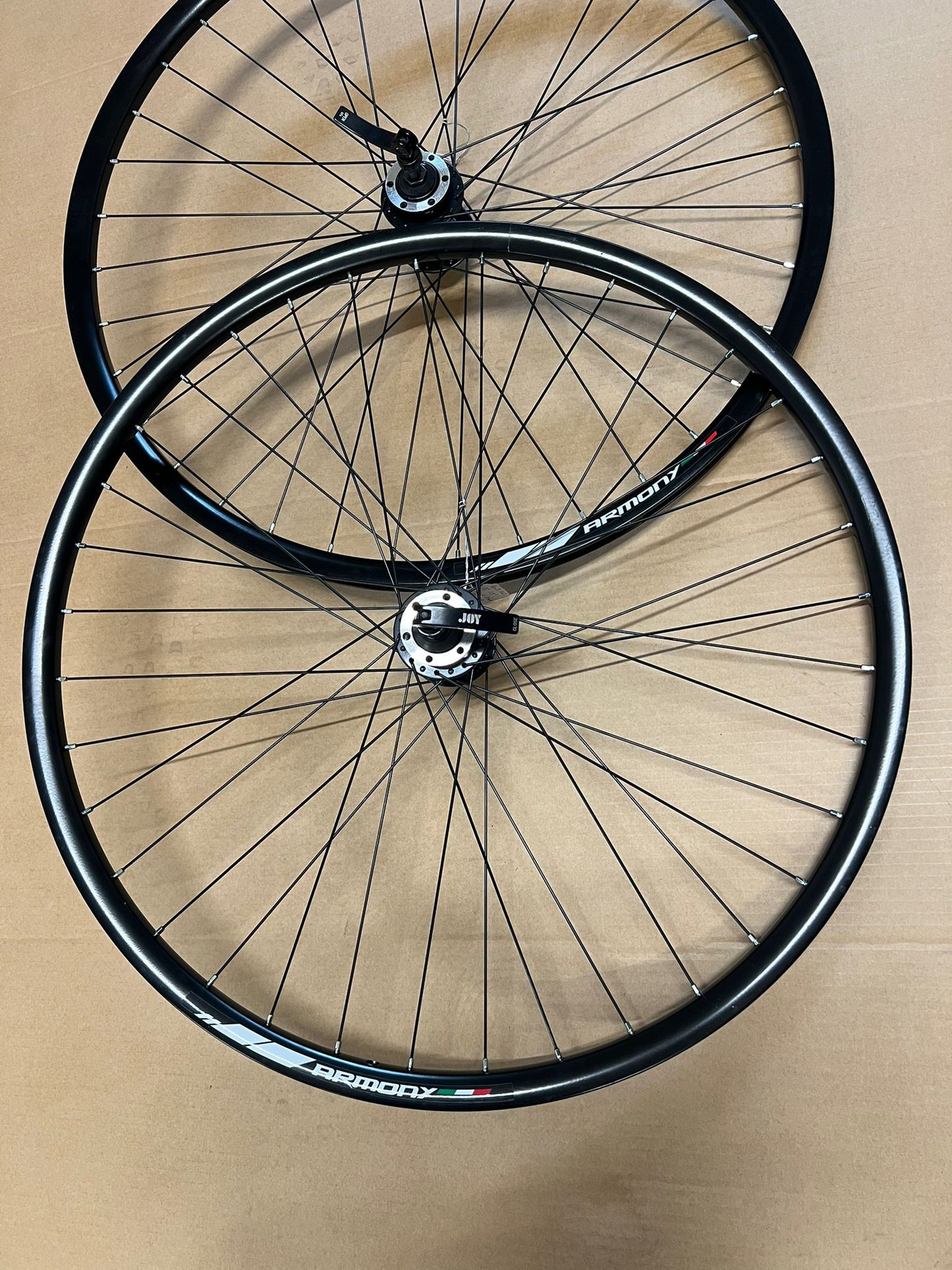 Coppia di ruote city ARMONY 28" Quick Release disco nere (usato garantito)