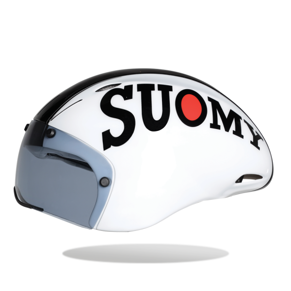 Casco crono/triathlon SUOMY GT-RS WHITE/BLACK